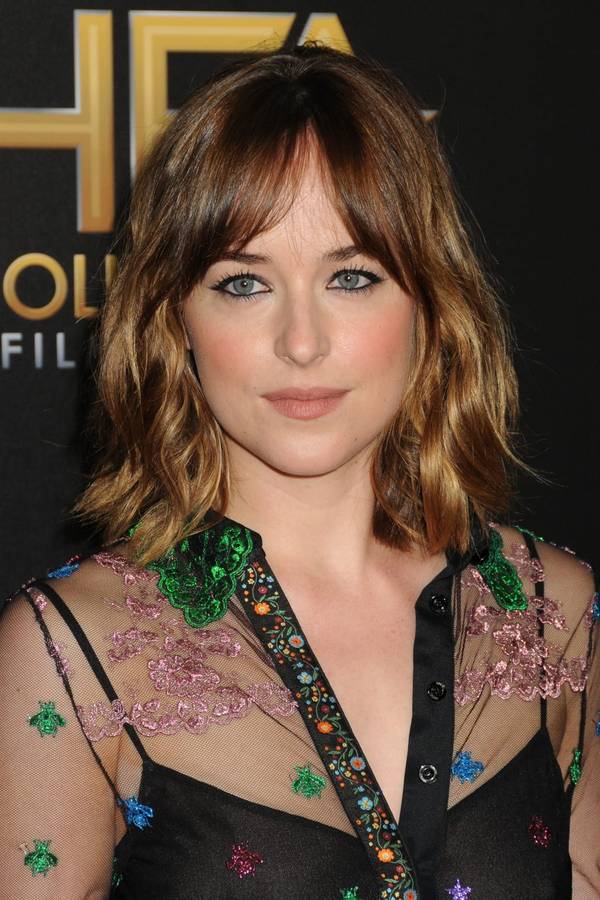 Celebrity Bangs Hairstyle