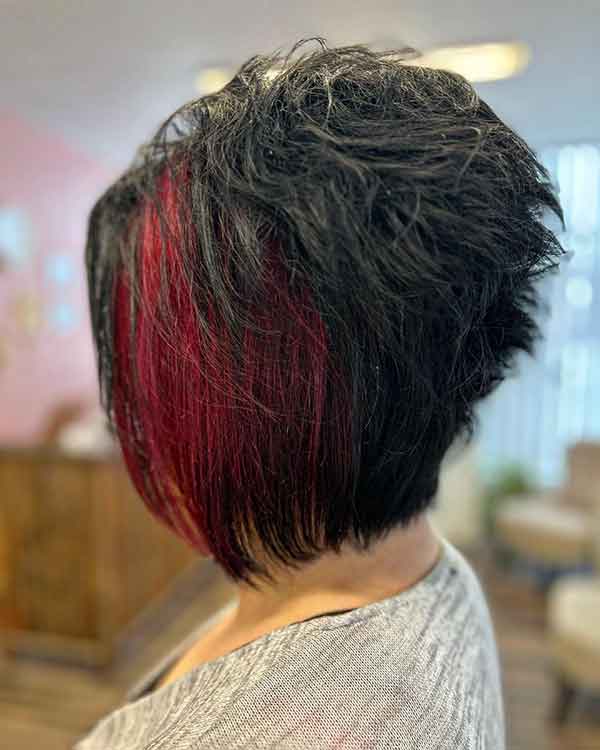 Red And Black Bob