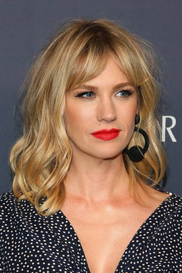 Celebrities With Curtain Bangs