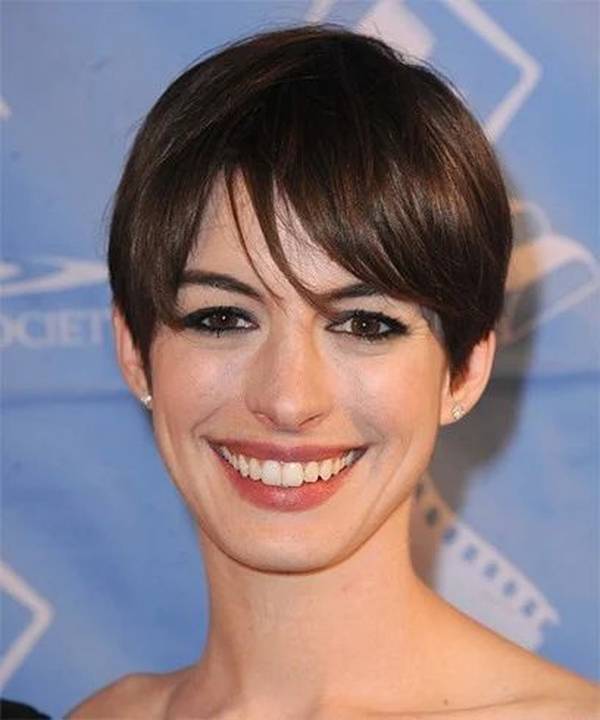 Anne Hathaway Bangs