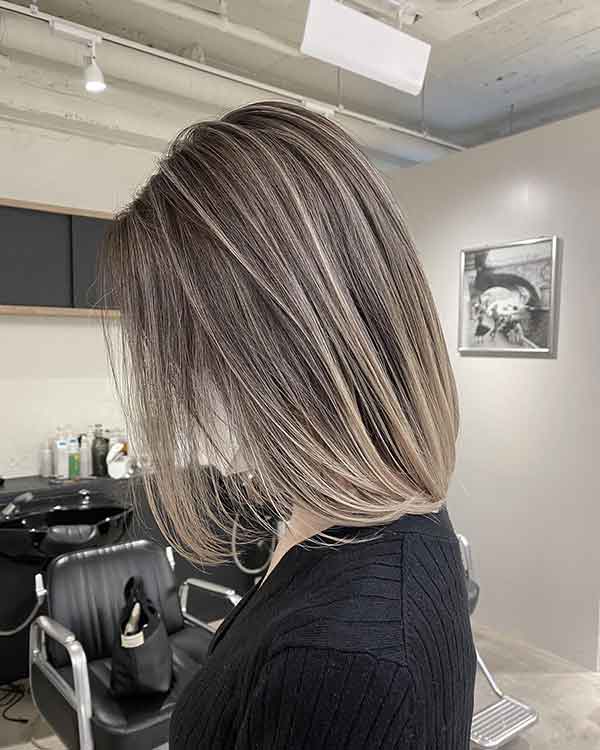 Short Hair With Blonde Highlights