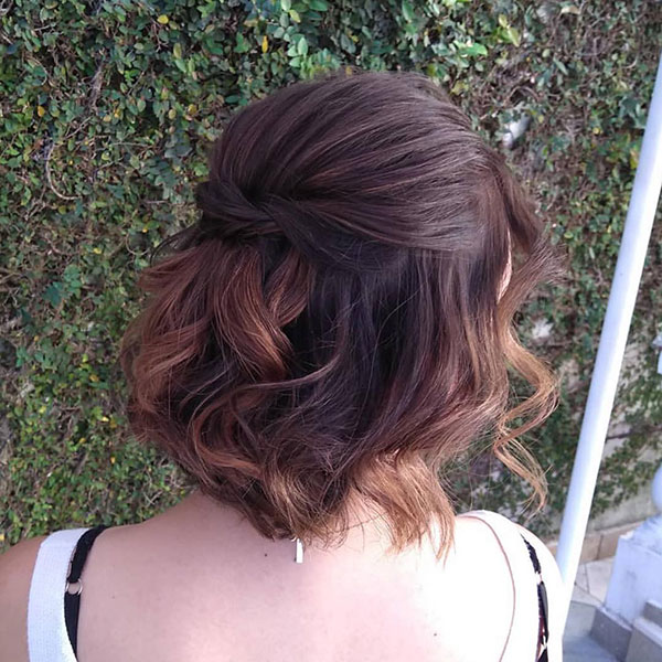 Prom Hairstyles For Short Curly Hair