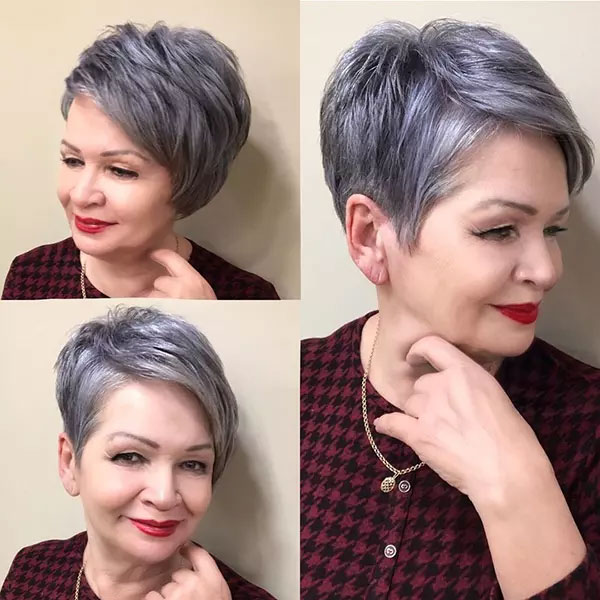 Short Hairstyles For Round Faces Over 50