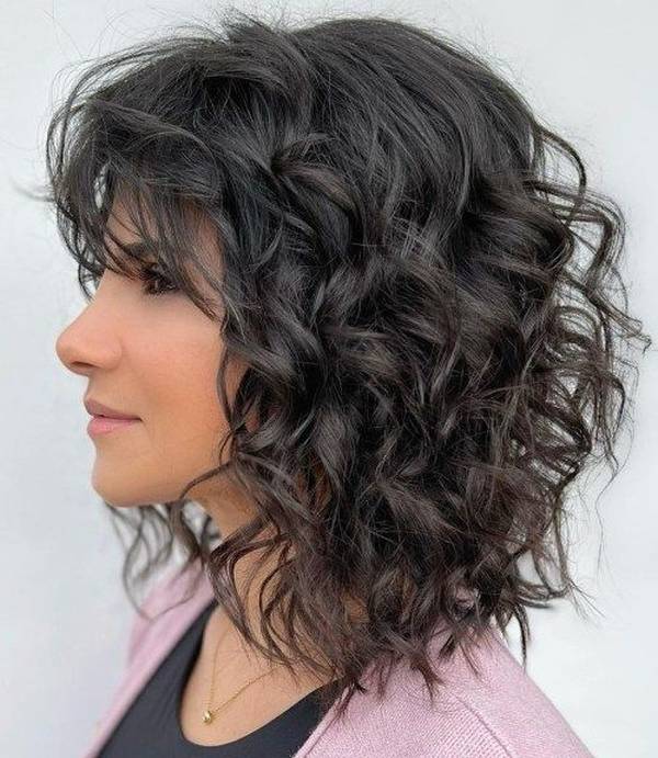 Short Curly Haircuts For Women Over 50