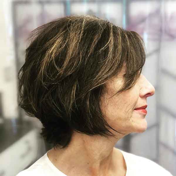 Short Sassy Haircuts For Over 50