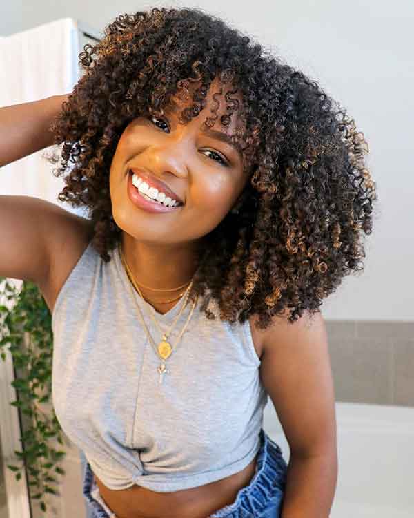 Cute Short Curly Hairstyles For Black Hair