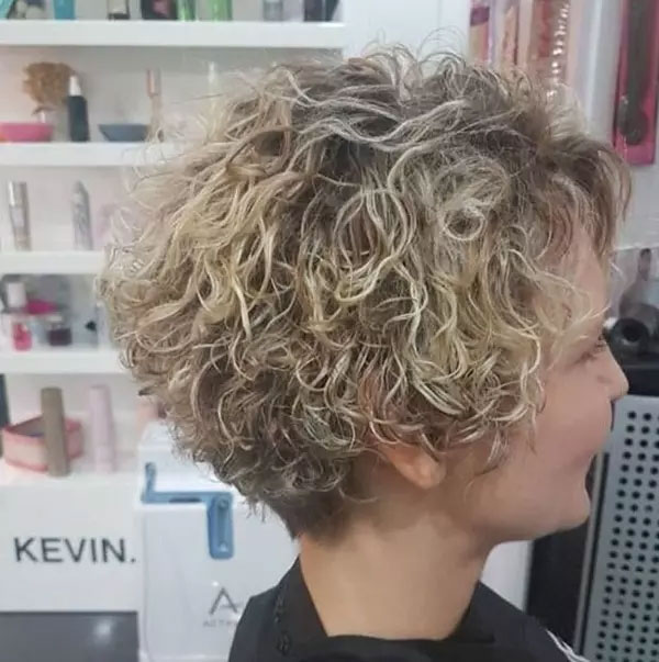 Short Hairstyles For Fine Curly Hair Over 60