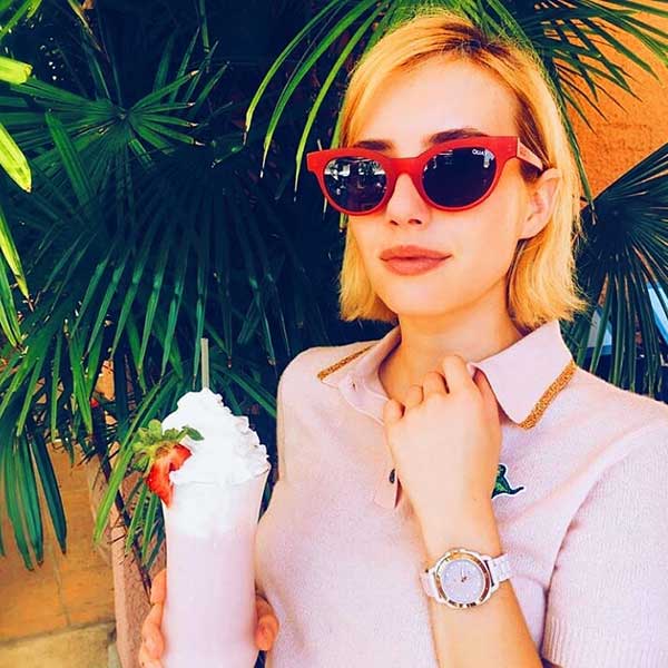 Emma Roberts Short Hair Pictures