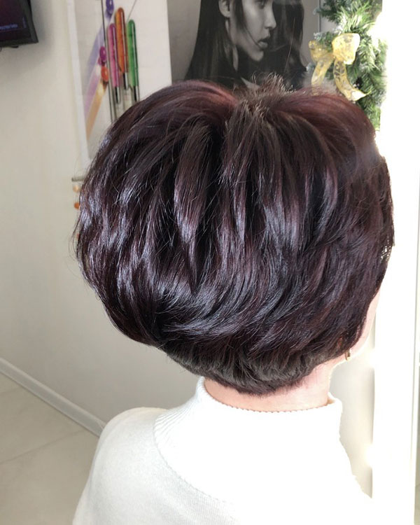 Layered Bob For Thick Hair Over 50