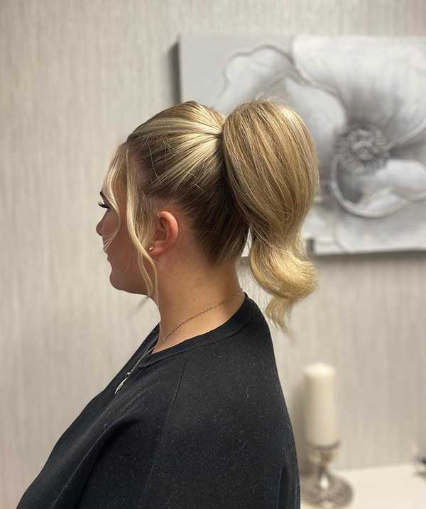 Easy Ponytail Hairstyles For Short Hair