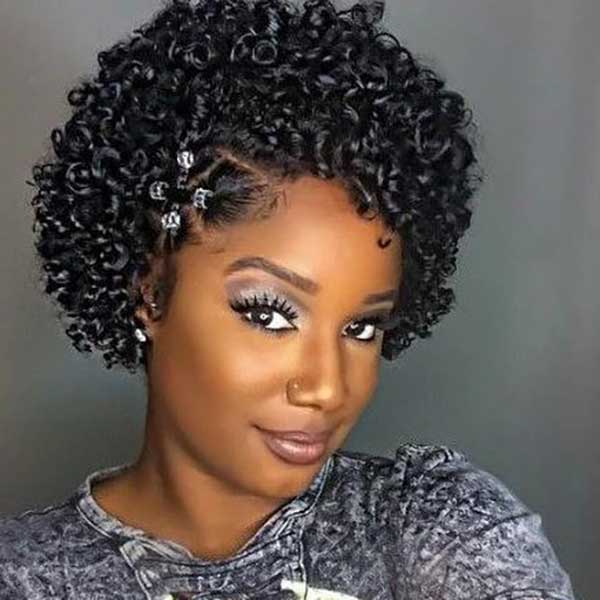 Short Curly Weave Styles For Black Hair