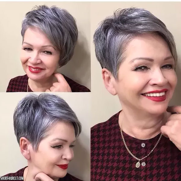 Short Haircuts For Very Fine Hair Over 60