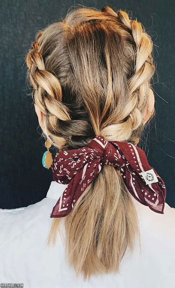 Cute Ponytails For Short Hair
