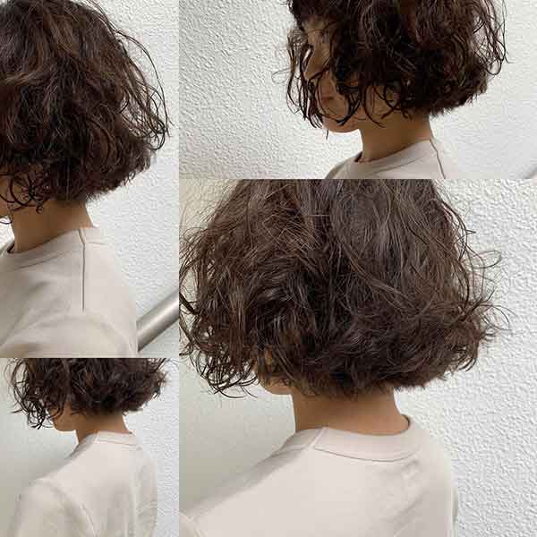 Korean Perm Short Hair
