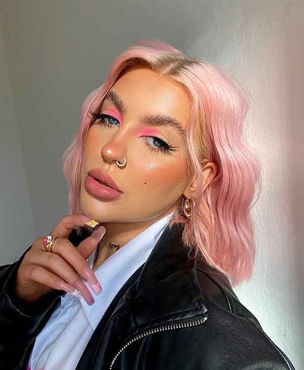 How to Achieve Pastel Hair Color Without The Commitment