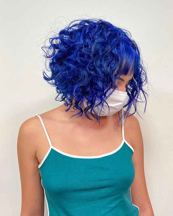 25 Bold Blue Hair Color Ideas For Light or Dark Hair 2022