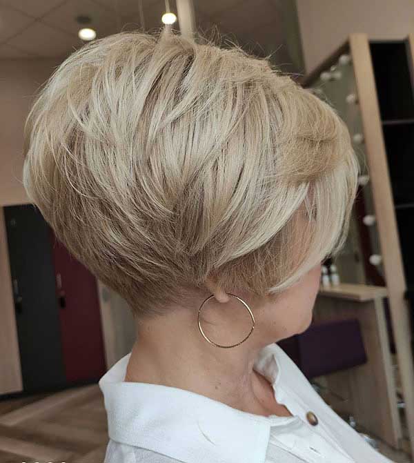 Short Hairstyles For Thick Straight Hair Over 50