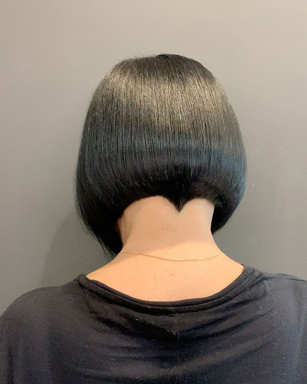 Short Hairstyles Front And Back View 2023