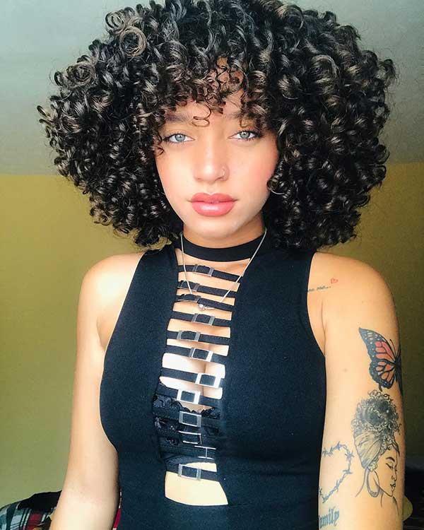 Cute Short Haircuts For Thick Curly Hair