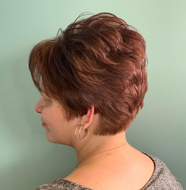 Pixie Cut Over 60 Thick Hair