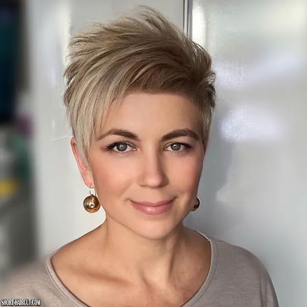Short Spiky Pixie Cuts For Thick Hair