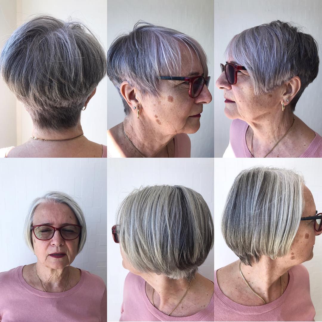 Short Hairstyles For Fine Hair Over 70