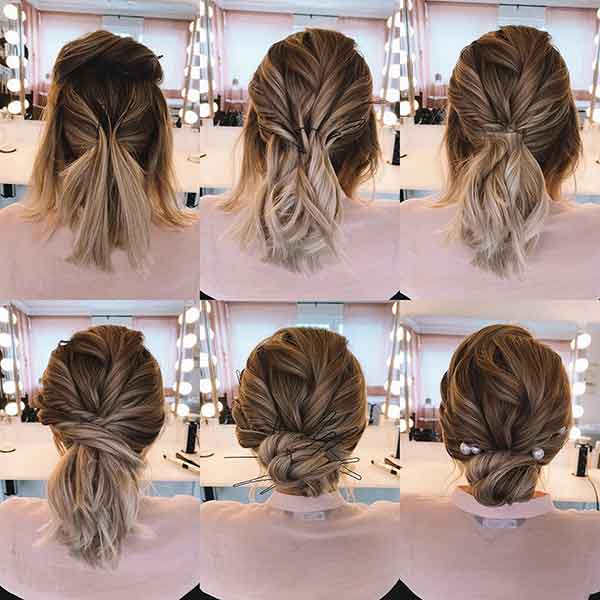 Formal Hairstyle For Short Hair