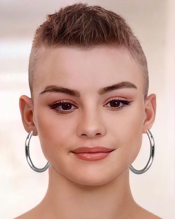 Very Short Pixie Haircuts For Round Faces