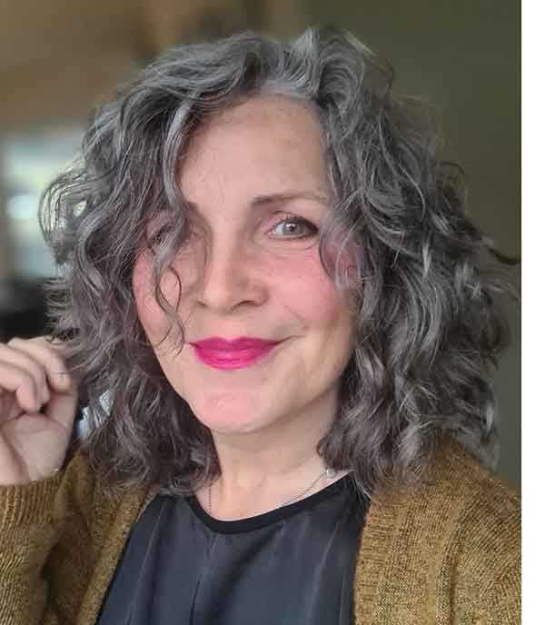 Medium Curly Hairstyles Over 60