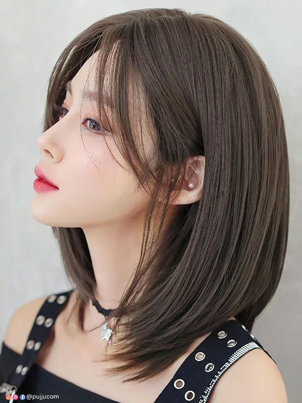 Shoulder Length Haircut Korean Style