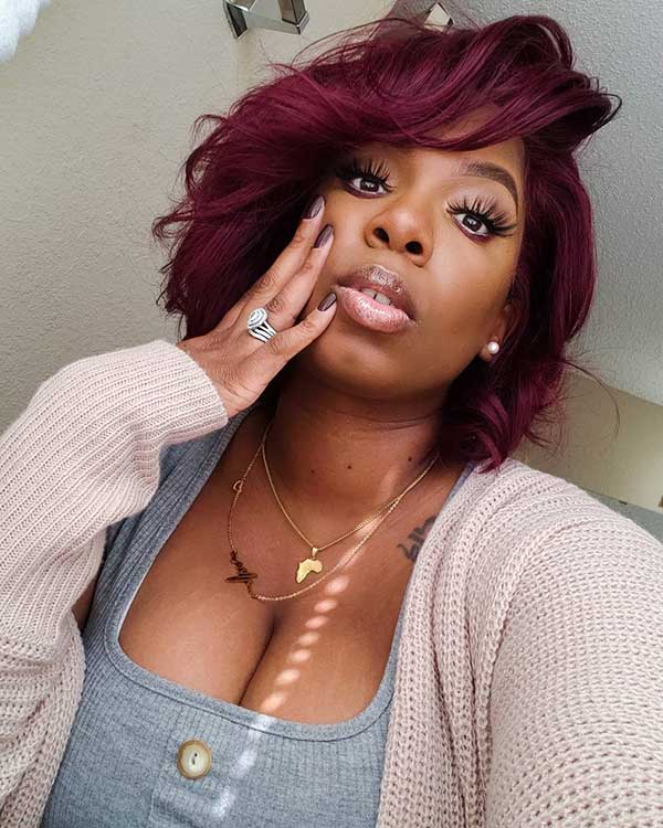 Burgundy Color | 10 Hair Ideas and Things to Consider