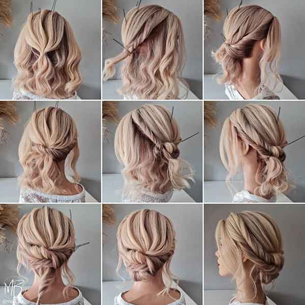 Easy Formal Hairstyles For Short Hair