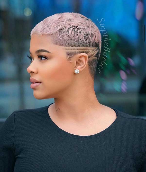 Very Short Shaved Black Women'S Haircuts