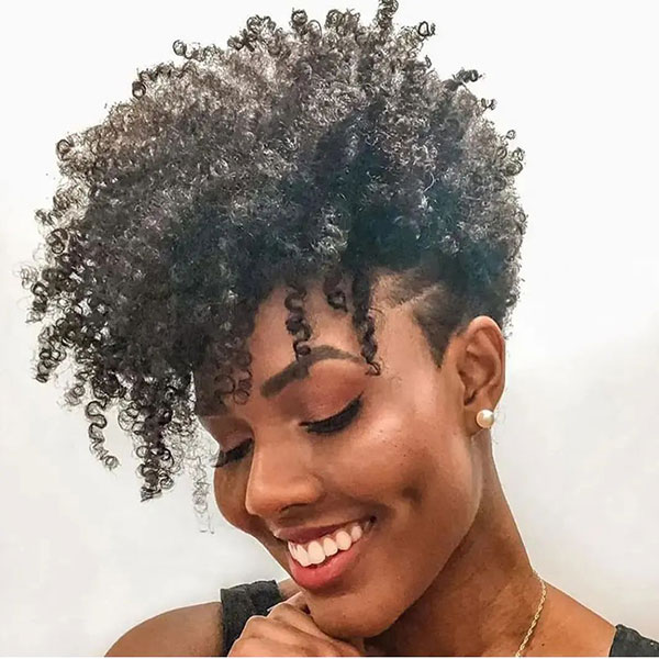 Short Curly Tapered Crochet Hairstyles