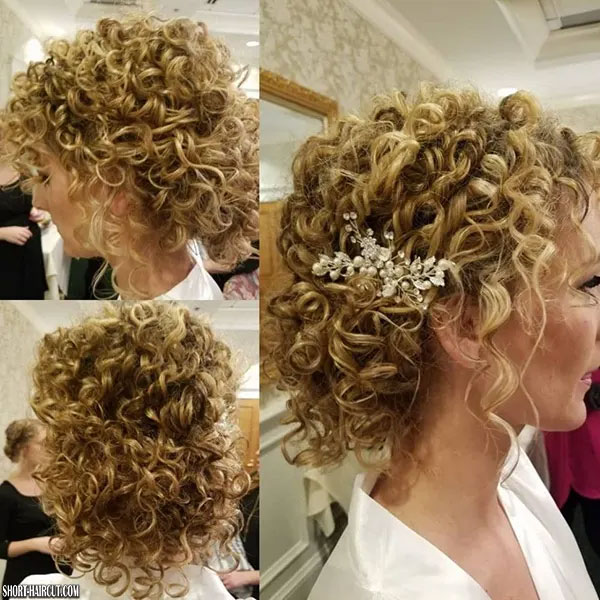 Curly Updos For Prom