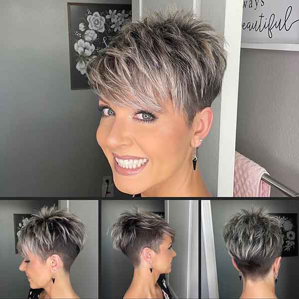 Long Pixie Haircuts Front And Back View