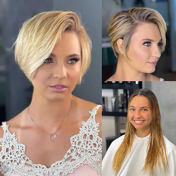 Short Haircuts For Thick Hair And Round Face
