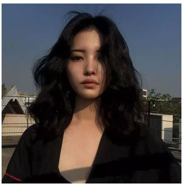 Medium Length Korean Shoulder Length Hair