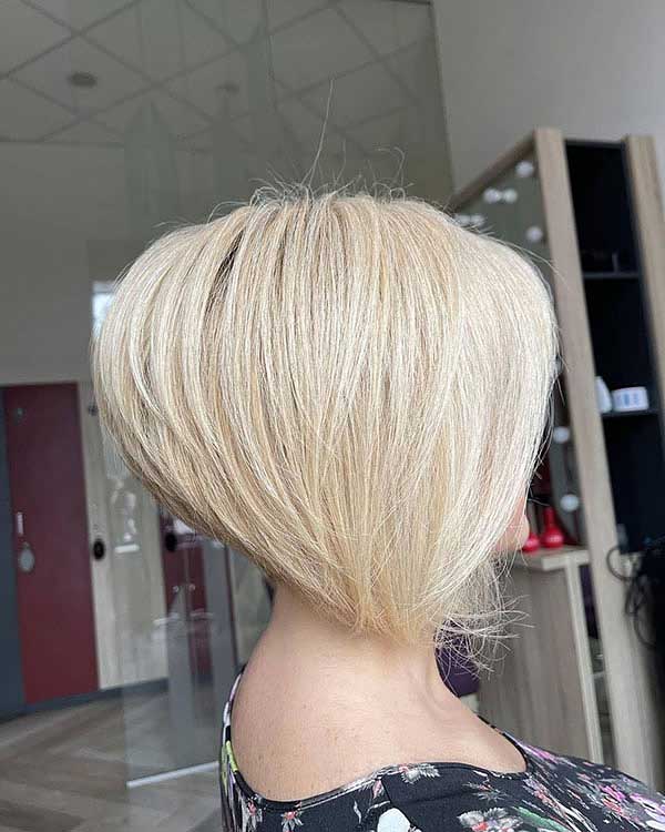 High Stacked Inverted Bob
