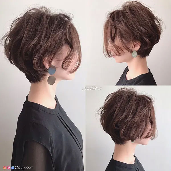 Japanese Short Layered Haircut