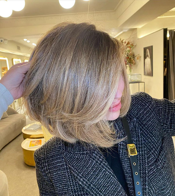 Layered Bob Hairstyles For Over 40