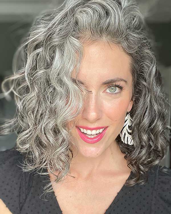 Layered Curly Bob Hairstyles For Over 50