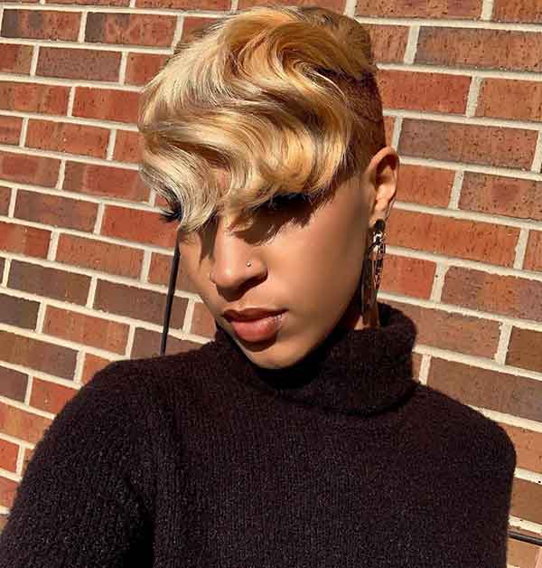 Relaxed Pixie Short Black Hairstyles