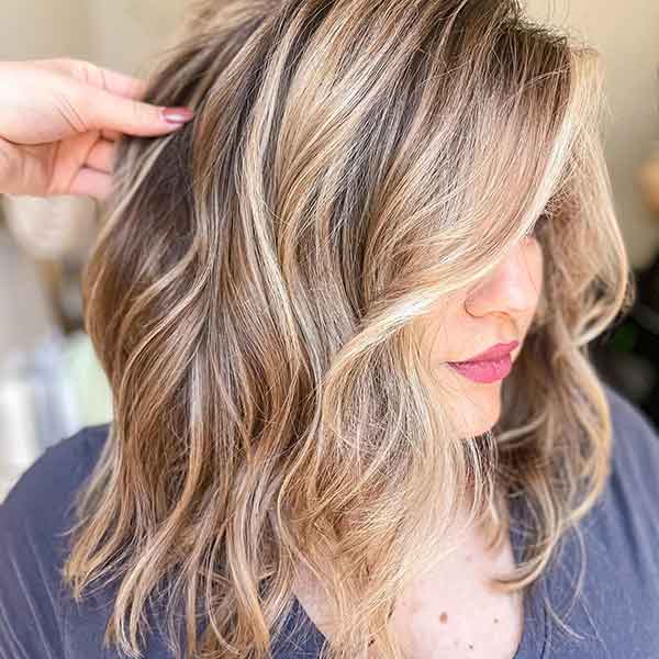 Short Hair With Blonde Highlights