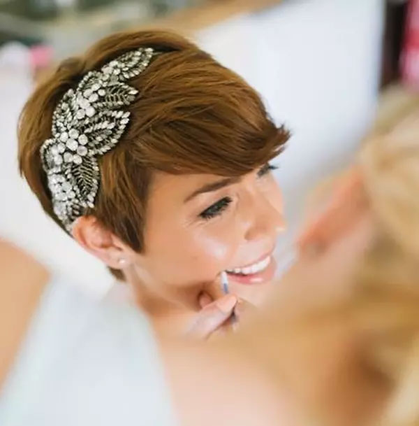 Bridal Hairstyles With Short Hair
